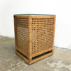 Cane Bedside Cabinet Late 20th Century