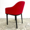 Lovely Red Soft Shell Chair By Vitra Made In Germany
