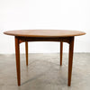 Restored Mid Century TH Brown Blackbean Teak Dining Table