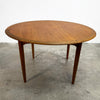 Restored Mid Century TH Brown Blackbean Teak Dining Table