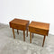 Parker Nordic Mid Century Bed Side Tables