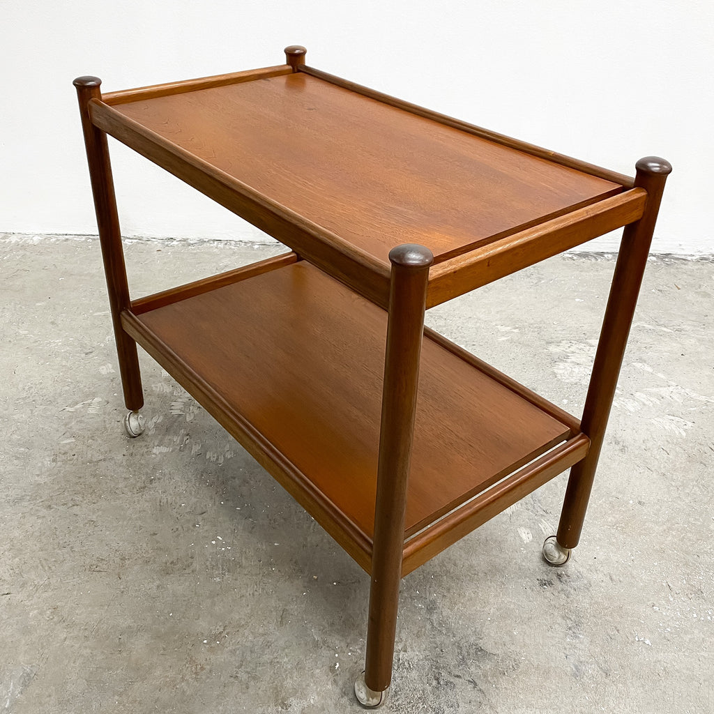 Parker Mid Century Teak Drinks Trolley