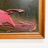 Mid Century Bull Fighter Original Oil Painting
