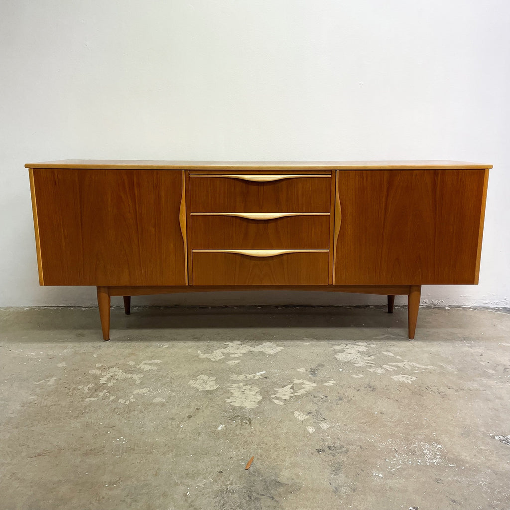 Mid Century Lip Handle Sideboard