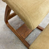 Vintage Ergonomic Chair Original Bentwood Plywood Frame