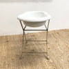 Vintage Enamelware Enamel Baby Bath w/Strand