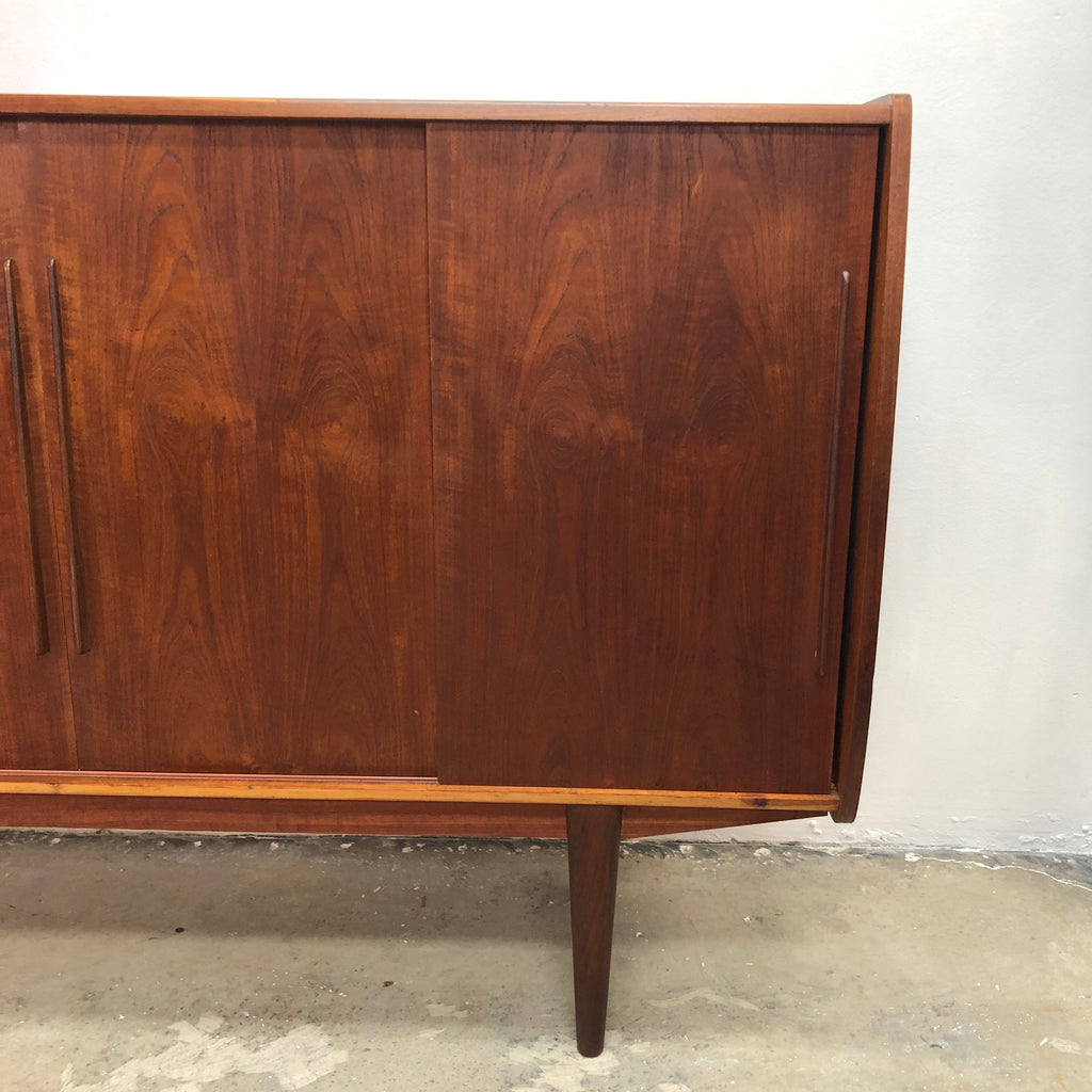 Mid Century Danish High Board From Denmark