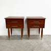 Pair of Mid Century Myrtle Bedside Tables