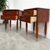 Pair of Mid Century Myrtle Bedside Tables