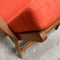 Parker Mid Century Teak Armchair Lounge Chair - Reupholstered