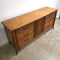Vintage Faux Bamboo Sideboard Credenza By Stanley Furniture