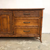 Vintage Faux Bamboo Sideboard Credenza By Stanley Furniture
