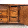 Vintage Faux Bamboo Sideboard Credenza By Stanley Furniture