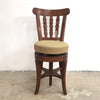 Rare Early 20th Century Revolving Piano Chair Stool