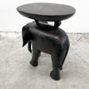 Vintage Elephant Figure Side Table