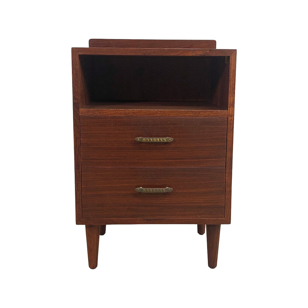 Mid Century Australian Blackwood Bedside