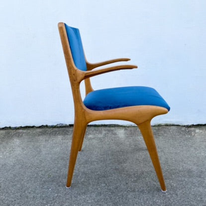 9 Piece Mid Century Dining Suite After Carlo De Carli