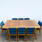 9 Piece Mid Century Dining Suite After Carlo De Carli