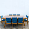 9 Piece Mid Century Dining Suite After Carlo De Carli