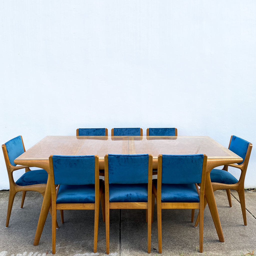 9 Piece Mid Century Dining Suite After Carlo De Carli