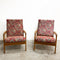 Parker Highback Mid Century Armchairs