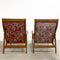 Parker Highback Mid Century Armchairs