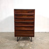 Bespoke Oak and Cedar Bedside Chest Of Drawers