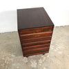 Bespoke Oak and Cedar Bedside Chest Of Drawers