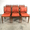 Set of Six Mid Century Blackwood Dining Chairs by Ricketts & Thorp