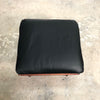 Tessa Mid Century Leather Swivel Footstool - New Upholstery