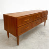 Mid Century Six Drawers Sideboard Cabinet