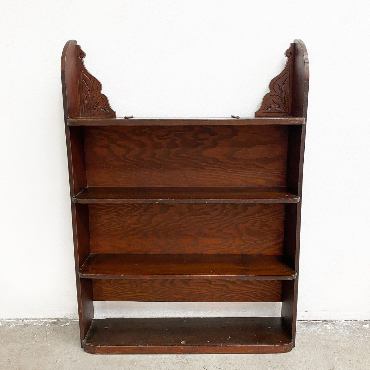 Antique Victorian Compact Wall or Dresser Shelves C1900 – The Design Ark