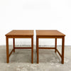 Pair of Mid Century Parker Teak Side Tables