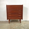 Danish Mid Century Modern Teak Bureau Or Desk