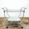 Art Deco Bar Cart Cocktail Trolley