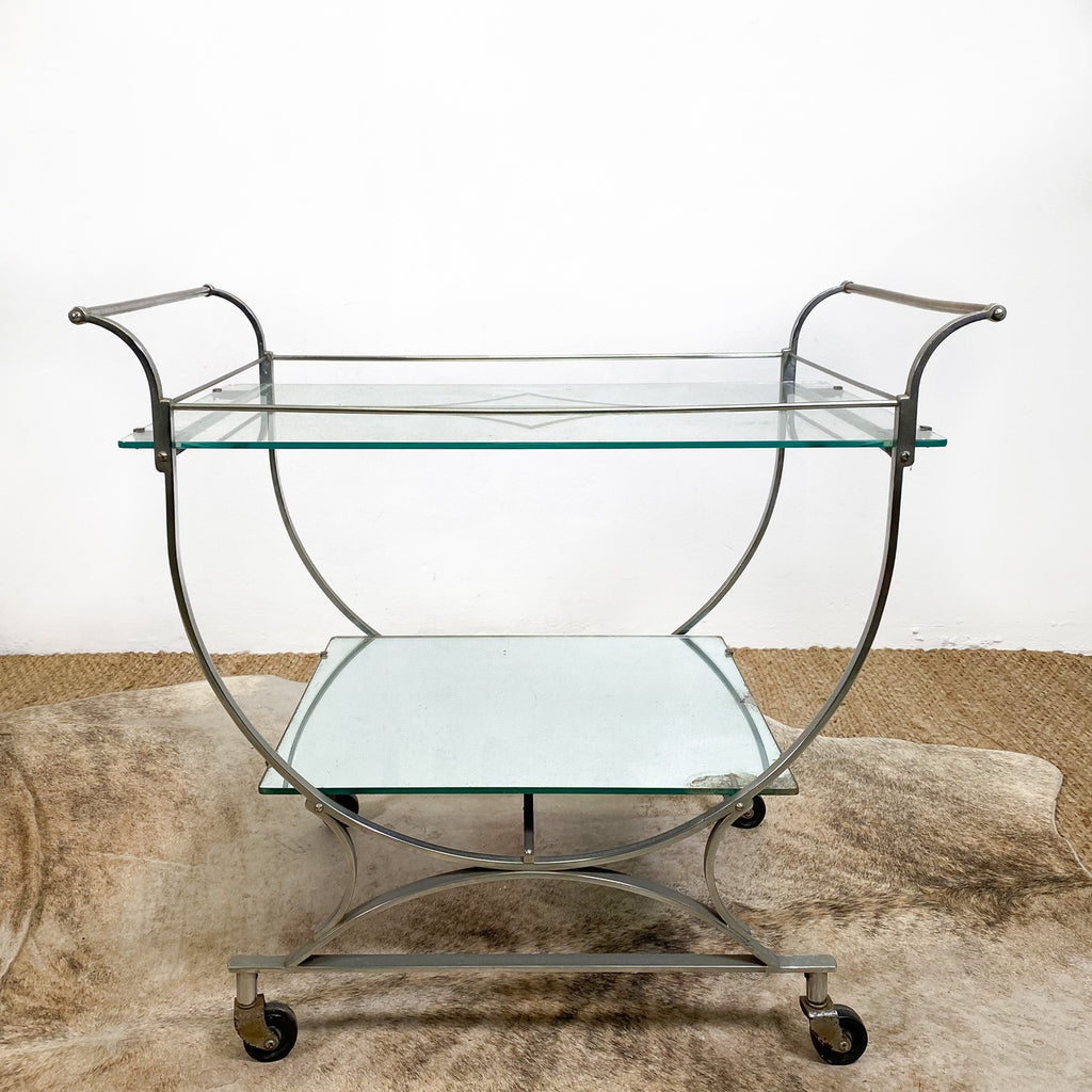 Art Deco Bar Cart Cocktail Trolley
