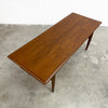 Restored Mid Century Parker Teak Coffee Table