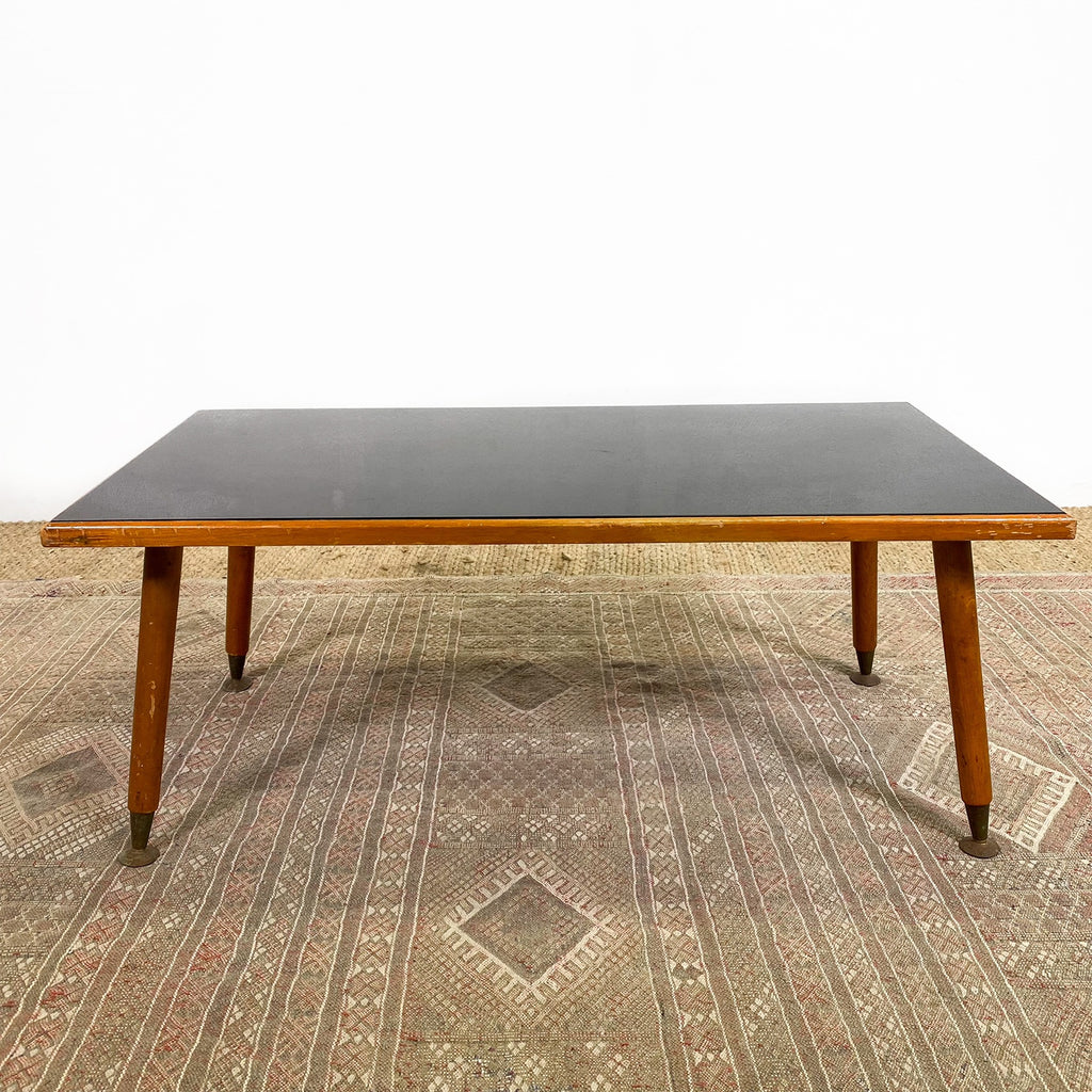 Mid Century 1950s Vitrolite Coffee Table