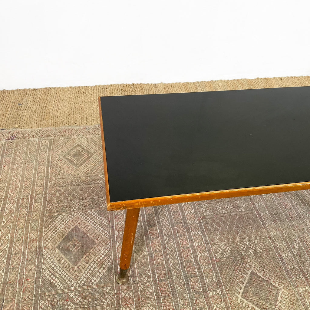 Mid Century 1950s Vitrolite Coffee Table