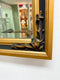 Vintage Bevelled Edge Mirror With Gold Frame