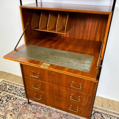 English 1950s Bureau Writing Desk