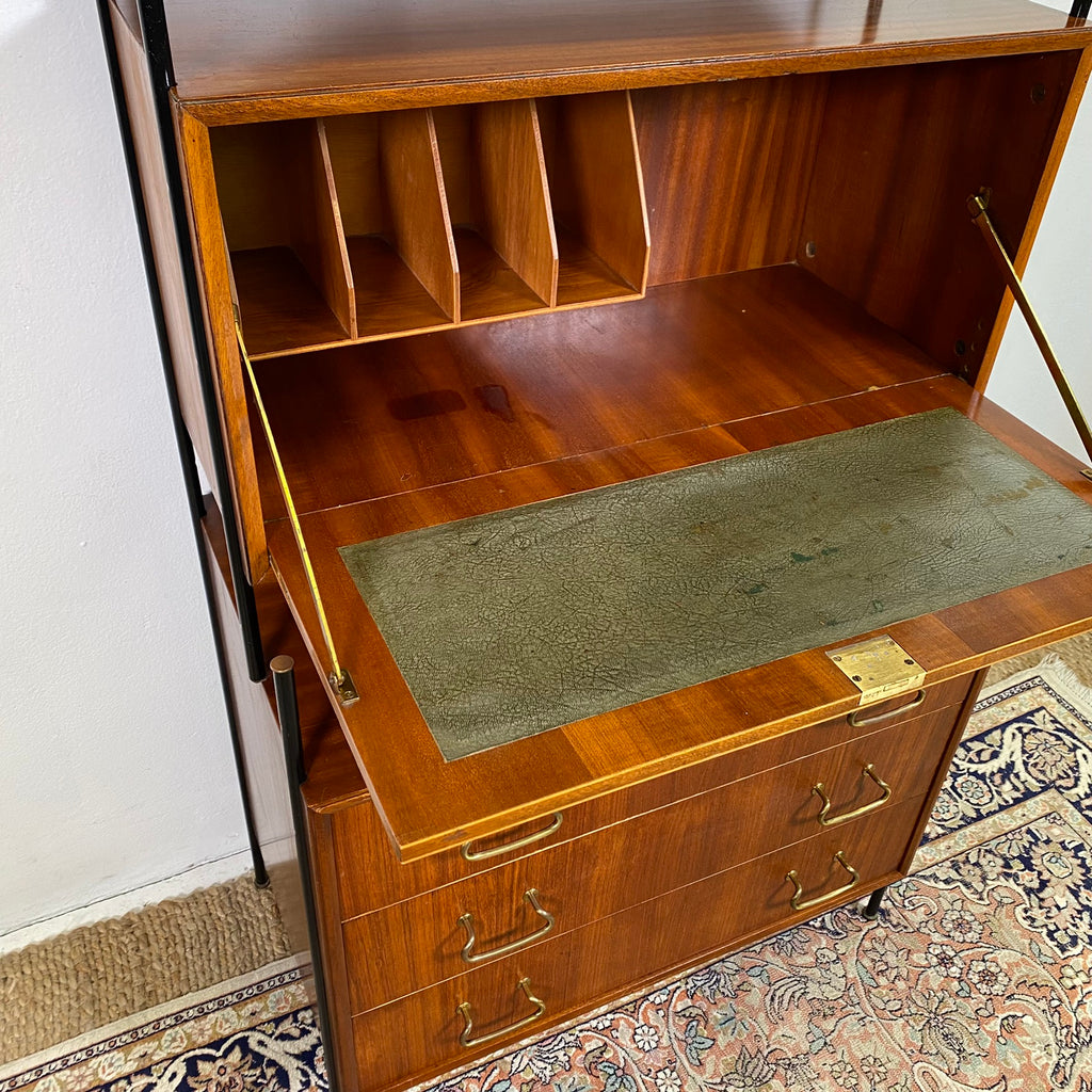 English 1950s Bureau Writing Desk