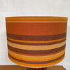 Mid Century Ceramic Lamp & Shade
