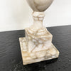 Vintage Marble Table Lamp With Shade