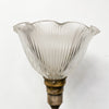 STUNNING PAIR OF SILVER PLATED ANTIQUE HORSE HEAD TABLE LAMPS