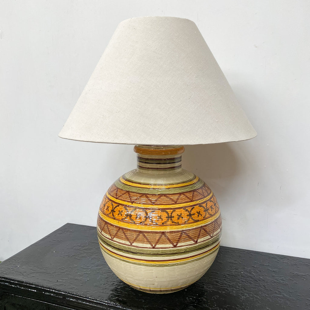 Mid Century Italian Ceramic Lamp Base