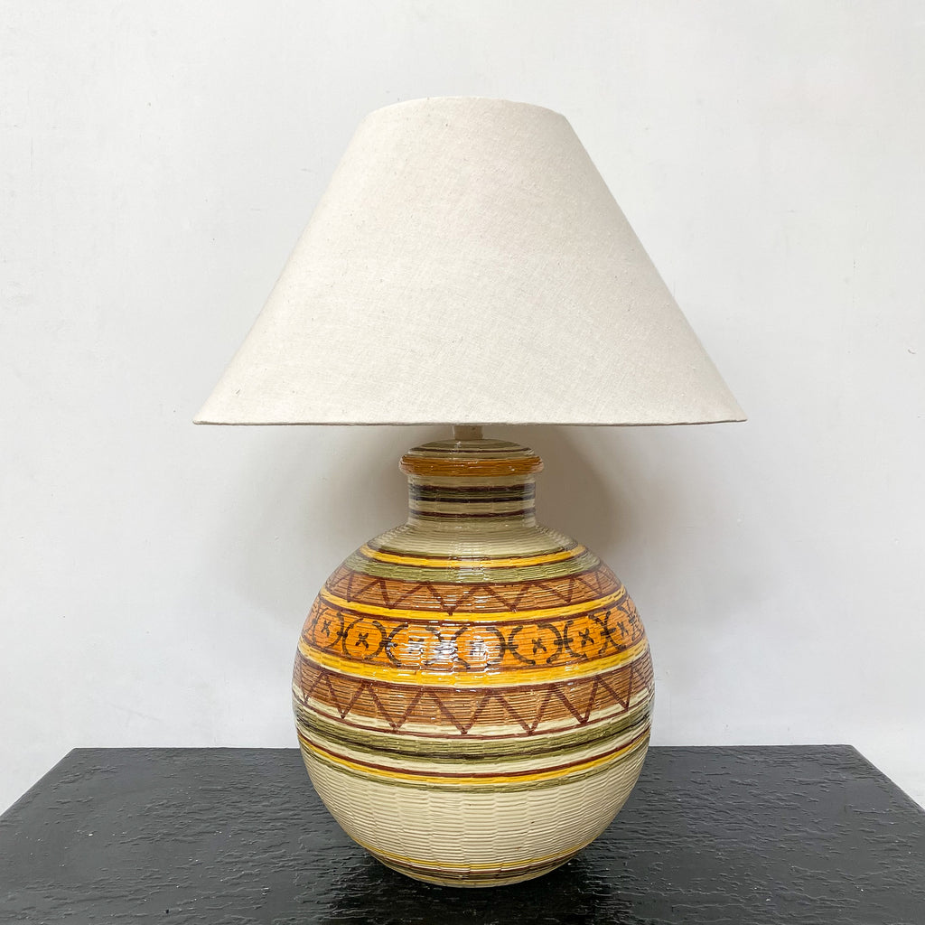 Mid Century Italian Ceramic Lamp Base