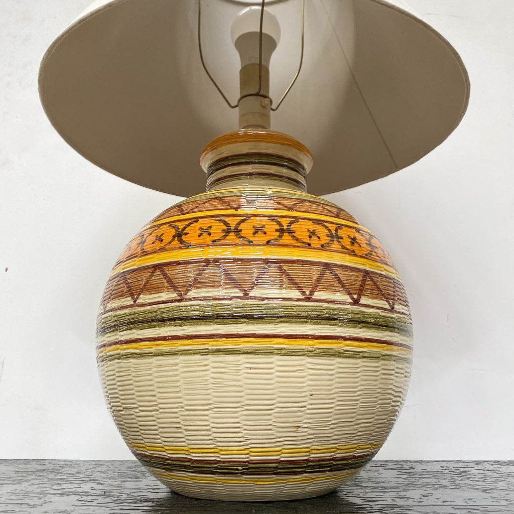 Mid Century Italian Ceramic Lamp Base