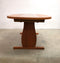 Stunning Danish Extension Table With Inlay Ceramic Tile Top