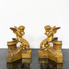 Pair of 19th Century Antique Angel Wall Sconce or Table Lamps